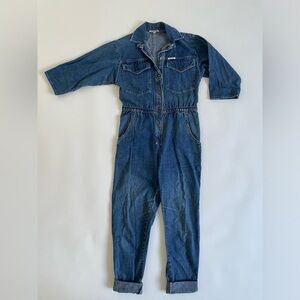 Vintage 80s Dream Denim Jumpsuit